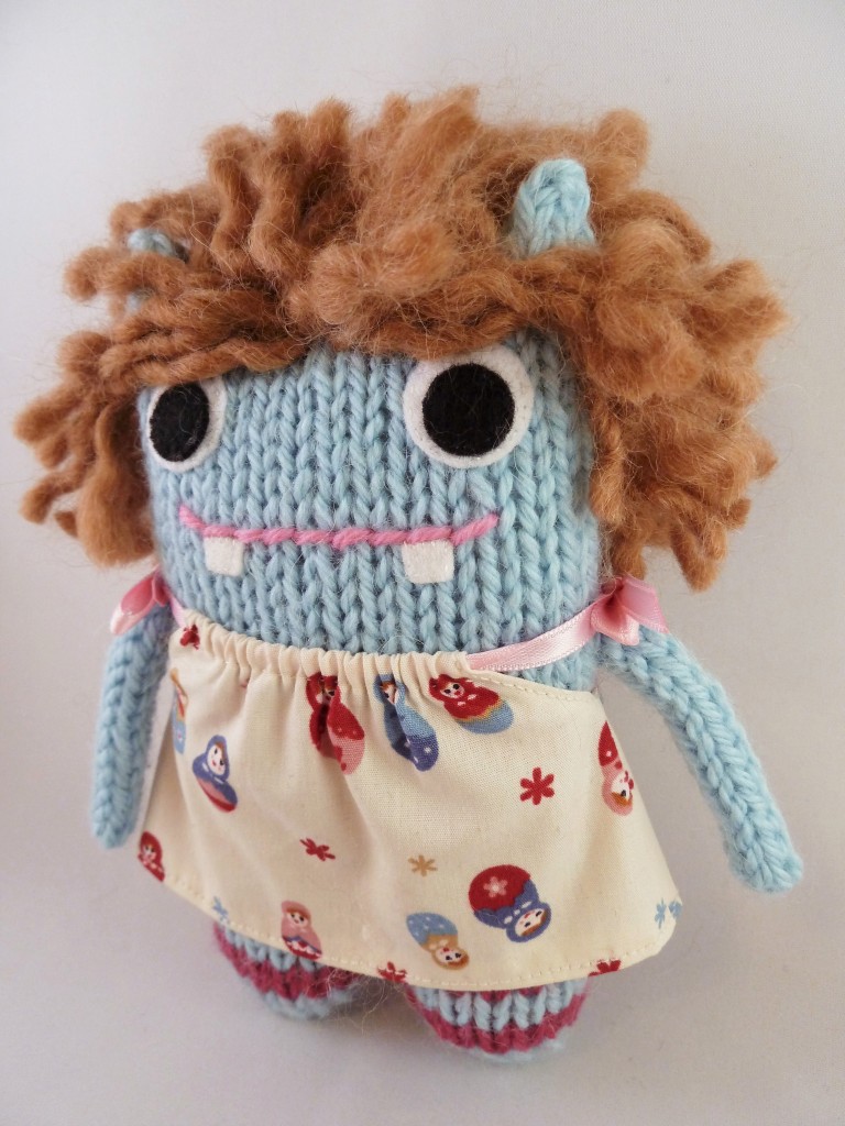 Holly Beastie, a Personalised Monster Doll by CrawCrafts Beasties