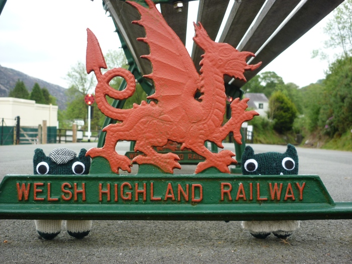 Beasties Meet Beastie on the Welsh Highland Railway - H Crawford/CrawCrafts Beasties