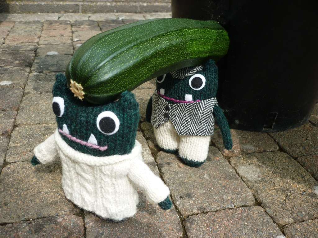 Bringing home the courgette - H Crawford/CrawCrafts Beasties